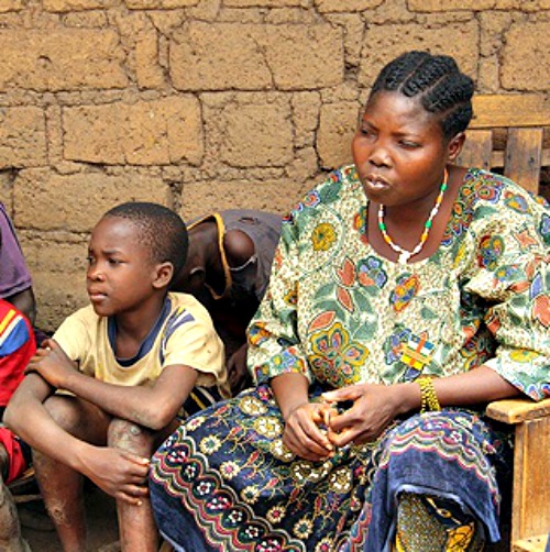 Displaced persons in Central African Republic received aid from Catholic Relief Services.
Displaced persons in Central African Republic received aid from Catholic Relief Services.