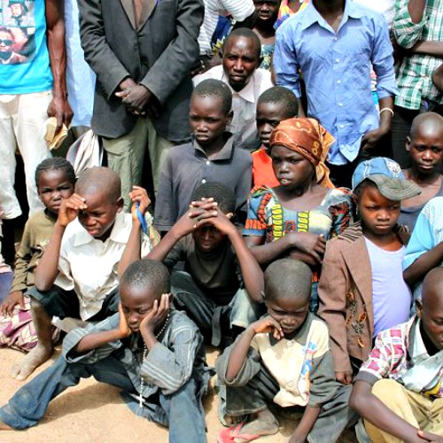 Children in the Diocese of Maroua-Mokolo, Cameroon. Children there are threatened and recruited by Boko Haram. Children in the Diocese of Maroua-Mokolo, Cameroon. Children there are threatened and recruited by Boko Haram.