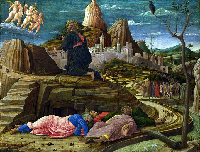 Andrea Mantegna (1431-1506), “The Agony in the Garden of Gethsemane” Andrea Mantegna (1431-1506), “The Agony in the Garden of Gethsemane”