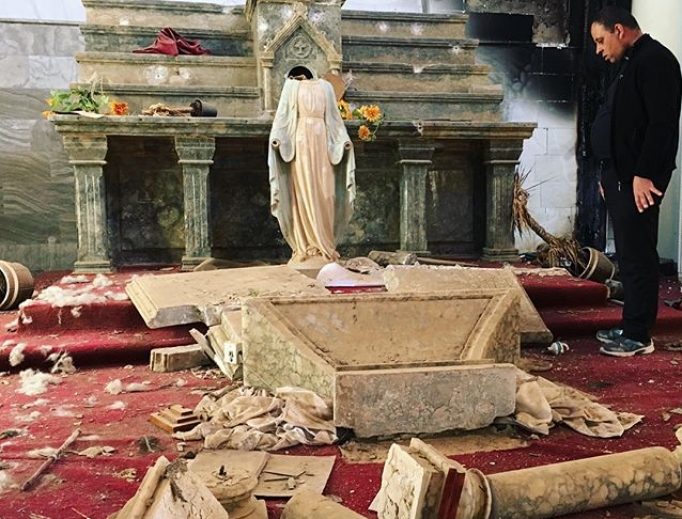 The Knights of Columbus is partnering with the Archdiocese of Erbil to resettle persecuted Christians and rebuild the town of Karemlash, including churches. The Knights of Columbus is partnering with the Archdiocese of Erbil to resettle persecuted Christians and rebuild the town of Karemlash, including churches.
