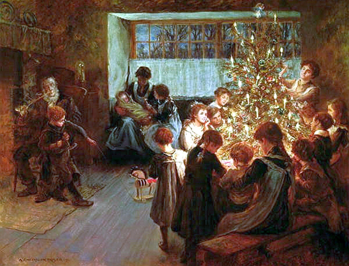 Albert Chevallier Tayler, “The Christmas Tree”, 1911 Albert Chevallier Tayler, “The Christmas Tree”, 1911