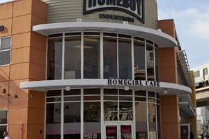 Homeboy Industries in Los Angeles was founded by Father Greg Boyle to provide opportunities for former prisoners. Homeboy Industries in Los Angeles was founded by Father Greg Boyle to provide opportunities for former prisoners.