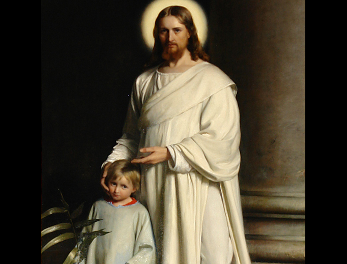 Carl Bloch, “Christ and Child”, 1873 Carl Bloch, “Christ and Child”, 1873