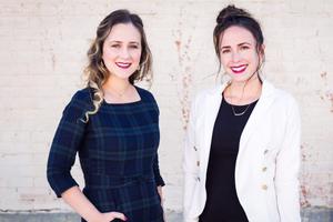 Above, Audrey Cole and Mary Kunkel, co-founders of Paris Bloom, love fashion, while Claire Couche, founder of Moscati Scrubs, is using her nursing background to launch a new business (below). Above, Audrey Cole and Mary Kunkel, co-founders of Paris Bloom, love fashion, while Claire Couche, founder of Moscati Scrubs, is using her nursing background to launch a new business (below).