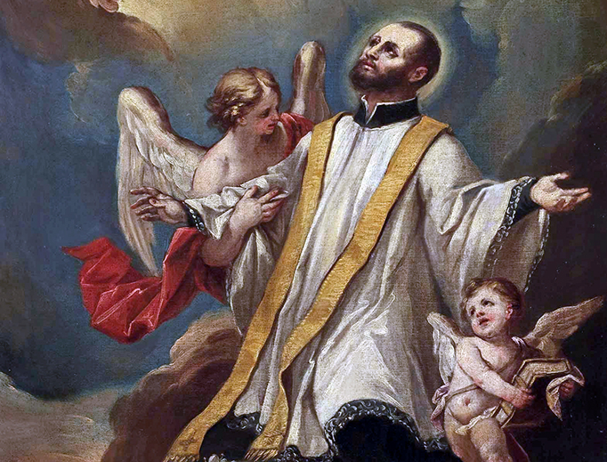 “The Glory of St. Cajetan,” Austrian School, 18th century “The Glory of St. Cajetan,” Austrian School, 18th century