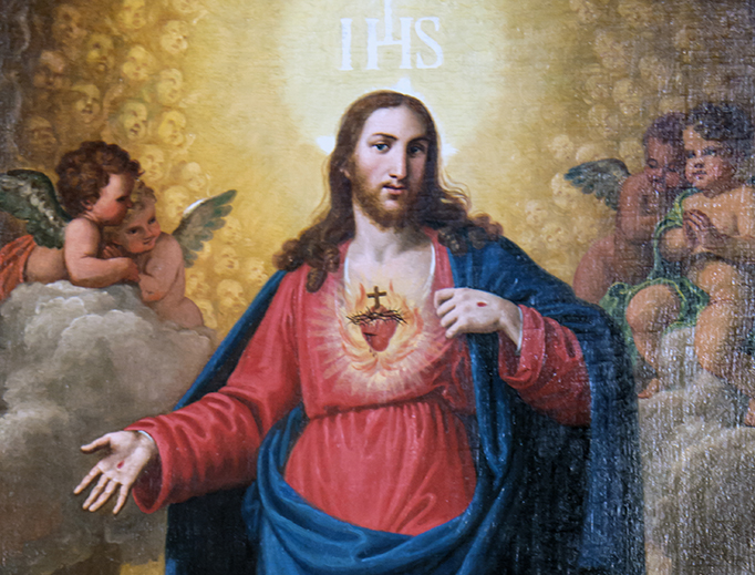 Lattanzio Querena (1768-1853), “The Sacred Heart” Lattanzio Querena (1768-1853), “The Sacred Heart”