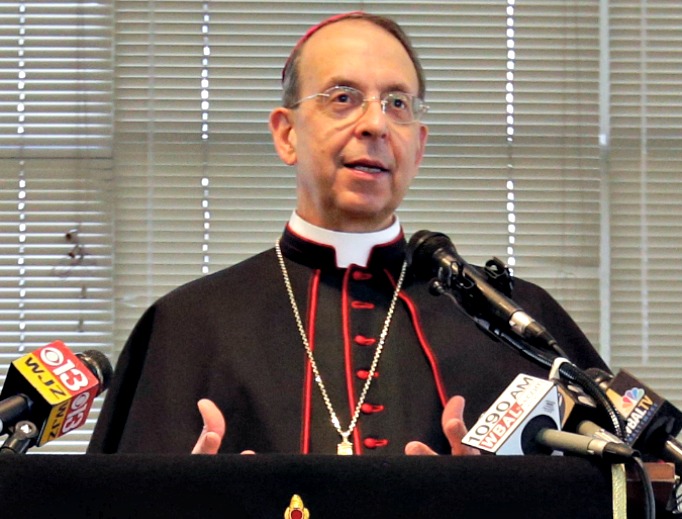 Baltimore Archbishop William Lori of Baltimore criticized the comments of Martin Castro (pictured below), the chairman of the U.S. Civil Rights Commission, who referred to ‘religious liberty’ and ‘religious freedom’ as code words for '...sexism, homophobia, Islamophobia, Christian supremacy or any form of intolerance,' saying, 'These statements painting those who support religious freedom with the broad brush of bigotry are reckless and reveal a profound disregard for the religious foundations of his own work.' Baltimore Archbishop William Lori of Baltimore criticized the comments of Martin Castro (pictured below), the chairman of the U.S. Civil Rights Commission, who referred to ‘religious liberty’ and ‘religious freedom’ as code words for '...sexism, homophobia, Islamophobia, Christian supremacy or any form of intolerance,' saying, 'These statements painting those who support religious freedom with the broad brush of bigotry are reckless and reveal a profound disregard for the religious foundations of his own work.'