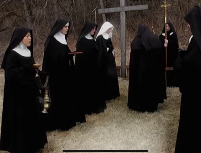 Cisterian nuns in Wisconsin. Cisterian nuns in Wisconsin.