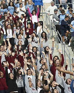 More than 5,000 teens attended the 'Christian Service 4 Life' event. More than 5,000 teens attended the 'Christian Service 4 Life' event.