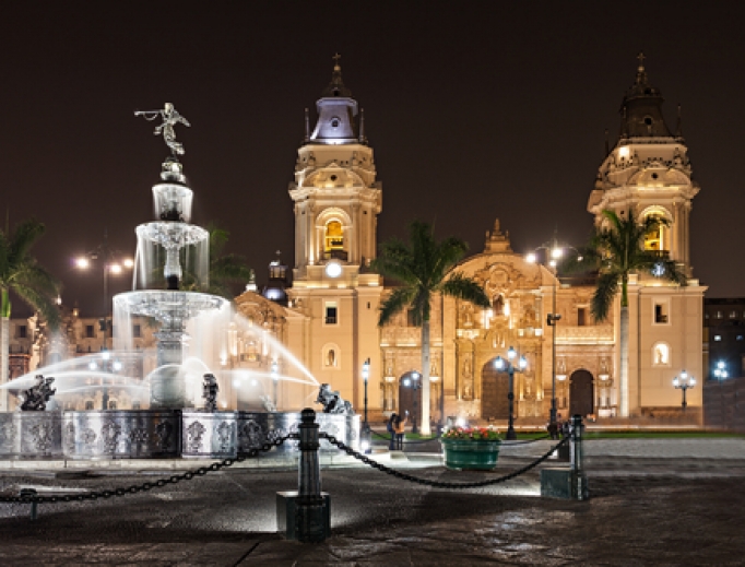 Cathedral in Peru. Cathedral in Peru.