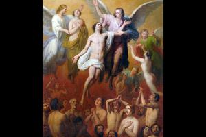 Antonio María Esquivel, “Ánimas del Purgatorio”, 1850 Antonio María Esquivel, “Ánimas del Purgatorio”, 1850