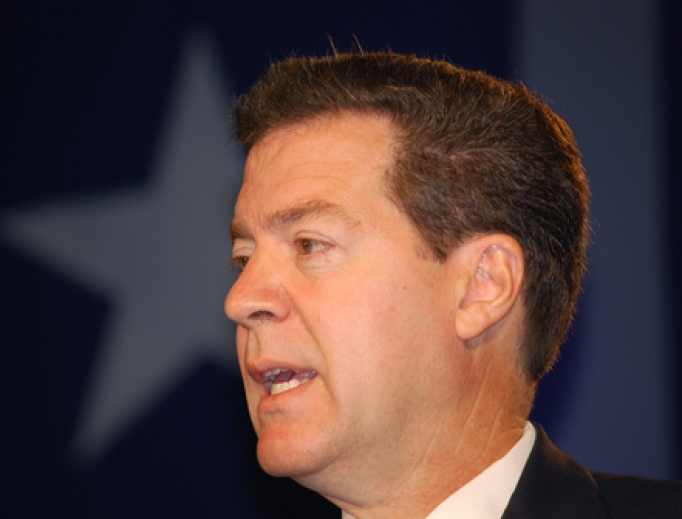 U.S. Ambassador at Large for Religious Freedom Sam Brownback speaking during the Values Voter Summit, 2017. U.S. Ambassador at Large for Religious Freedom Sam Brownback speaking during the Values Voter Summit, 2017.