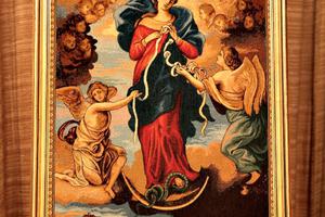 Image of Our Lady, Undoer of Knots, in Erbil, Iraq Image of Our Lady, Undoer of Knots, in Erbil, Iraq