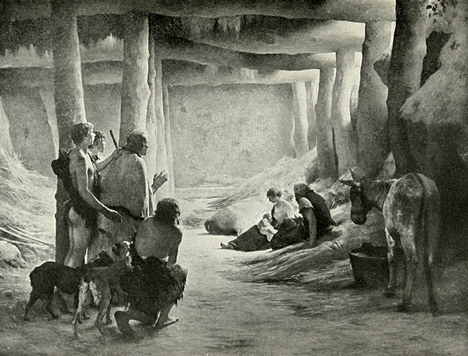 “Adoration of the Shepherds” from “When the King Came” by George Hodges (1904) “Adoration of the Shepherds” from “When the King Came” by George Hodges (1904)