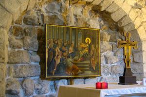 Synagogue Church at Nazareth, traditionally regarded as the site of Jesus’ preaching and rejection at Nazareth (depicted in the icon). Synagogue Church at Nazareth, traditionally regarded as the site of Jesus’ preaching and rejection at Nazareth (depicted in the icon).
