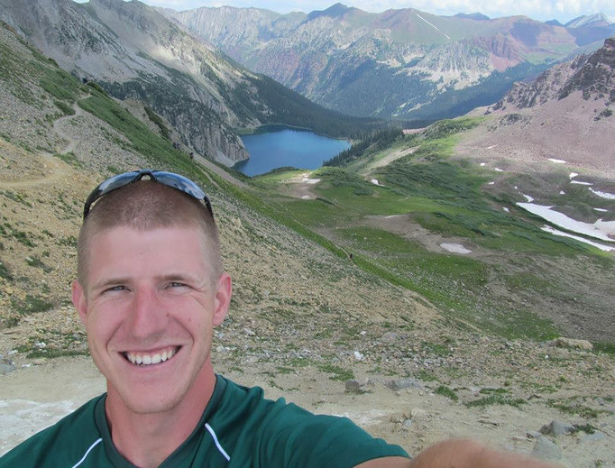 Above, Brian Bergkamp’s last Facebook profile picture depicted him in the Maroon Bells peaks of the White River National Forest in central Colorado doing what he loved best: spending time outdoors with friends. Below, Visitors to Conception Seminary College in Conception, Missouri, are greeted by a 'Wall of Heroes,' featuring alumni who died for others. Hero seminarian Bergkamp of Garden Plain, Kansas, joins Father Stanley Rother, killed by Church foes in Guatemala in 1981, and Army chaplain Father Emil Kapaun, who was awarded the Medal of Honor for his heroic death in the Korean War. Also below, Seminarian Bergkamp was active in promoting civil rights for all, including the right to life and religious freedom. A repeated participant in Washington’s March for Life, he also joined several thousand people who rallied outside the Kansas Statehouse on June 29, 2012, to protest the federal contraception mandate. Bergkamp drowned in the Arkansas River in Wichita, Kansas, July 9 after saving the life of another kayaker by throwing her a life jacket. His body was recovered two weeks later. This life jacket and tangled rosary were the last poignant signs of the hero seminarian’s struggle, found on July 30. Above, Brian Bergkamp’s last Facebook profile picture depicted him in the Maroon Bells peaks of the White River National Forest in central Colorado doing what he loved best: spending time outdoors with friends. Below, Visitors to Conception Seminary College in Conception, Missouri, are greeted by a 'Wall of Heroes,' featuring alumni who died for others. Hero seminarian Bergkamp of Garden Plain, Kansas, joins Father Stanley Rother, killed by Church foes in Guatemala in 1981, and Army chaplain Father Emil Kapaun, who was awarded the Medal of Honor for his heroic death in the Korean War. Also below, Seminarian Bergkamp was active in promoting civil rights for all, including the right to life and religious freedom. A repeated participant in Washington’s March for Life, he also joined several thousand people who rallied outside the Kansas Statehouse on June 29, 2012, to protest the federal contraception mandate. Bergkamp drowned in the Arkansas River in Wichita, Kansas, July 9 after saving the life of another kayaker by throwing her a life jacket. His body was recovered two weeks later. This life jacket and tangled rosary were the last poignant signs of the hero seminarian’s struggle, found on July 30.