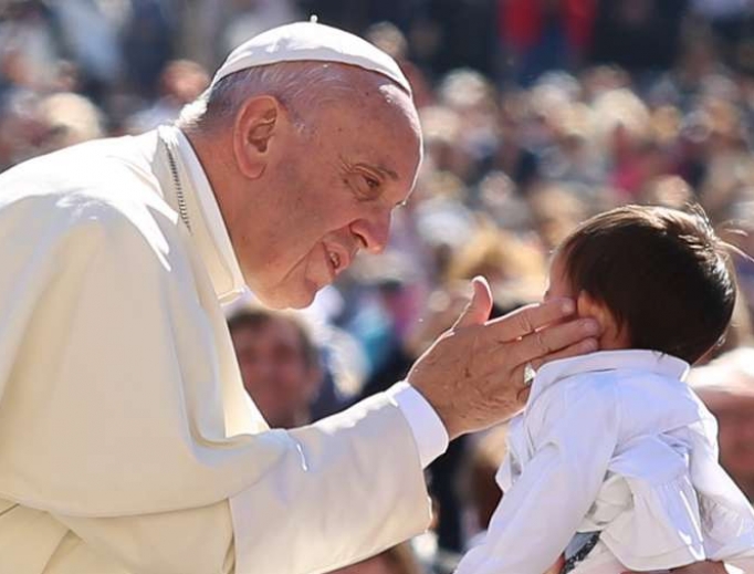 Pope Francis during Easter week, 2019. Pope Francis during Easter week, 2019.