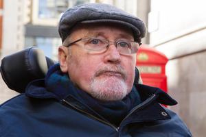 Noel Conway, 67, who has a motor neuron disease is seeking legal authority from the Royal Courts of Justice in London to commit suicide. Noel Conway, 67, who has a motor neuron disease is seeking legal authority from the Royal Courts of Justice in London to commit suicide.