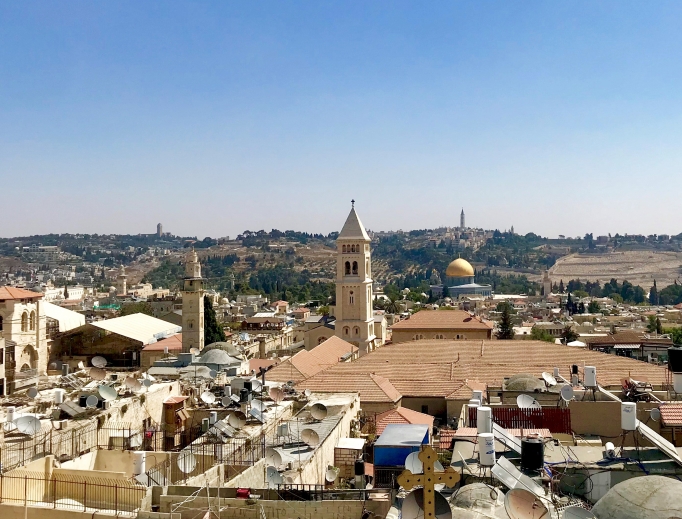 The history of Christianity is all around the Holy Land, from the Old City in Jerusalem to the Basilica of the Nativity in Bethlehem and the Pontifical Institute Notre Dame of Jerusalem, where the Vatican flag flies high, to the Church of the Holy Sepulcher. The history of Christianity is all around the Holy Land, from the Old City in Jerusalem to the Basilica of the Nativity in Bethlehem and the Pontifical Institute Notre Dame of Jerusalem, where the Vatican flag flies high, to the Church of the Holy Sepulcher.