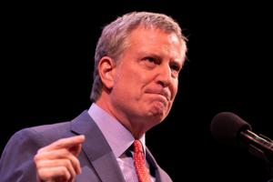 Mayor Bill de Blasio. Mayor Bill de Blasio.