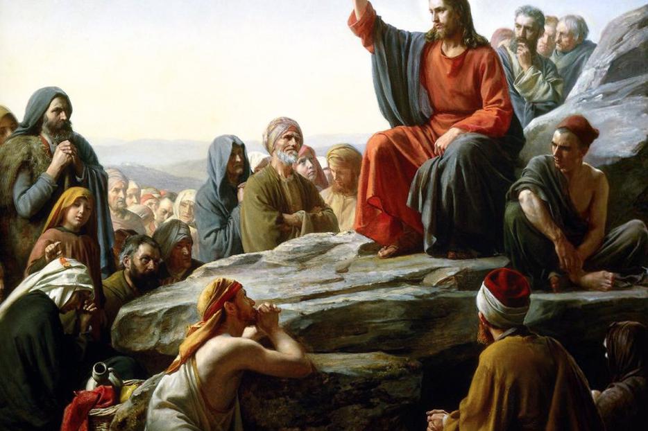 Not just a meme: The Sermon on the Mount (Carl Heinrich Bloch, ca. 1855) Not just a meme: The Sermon on the Mount (Carl Heinrich Bloch, ca. 1855)