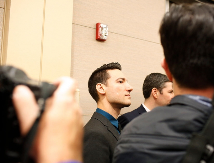 David Daleiden, shown arriving for court at the Harris County Courthouse on Feb. 4, 2016, in Houston, was in court again this past week in San Francisco, where a civil trial is currently underway.
David Daleiden, shown arriving for court at the Harris County Courthouse on Feb. 4, 2016, in Houston, was in court again this past week in San Francisco, where a civil trial is currently underway.