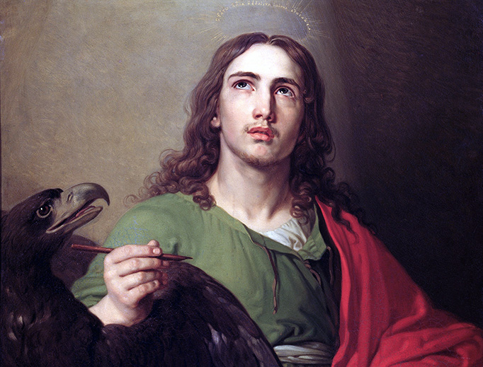 Vladimir Borovikovsky (1757–1825), “St. John the Evangelist”, ca. 1804-1809 Vladimir Borovikovsky (1757–1825), “St. John the Evangelist”, ca. 1804-1809
