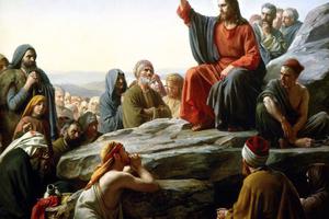 Not just a meme: The Sermon on the Mount (Carl Heinrich Bloch, ca. 1855) Not just a meme: The Sermon on the Mount (Carl Heinrich Bloch, ca. 1855)