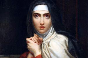 François Gérard, “Teresa of Ávila” (detail), 1827 François Gérard, “Teresa of Ávila” (detail), 1827