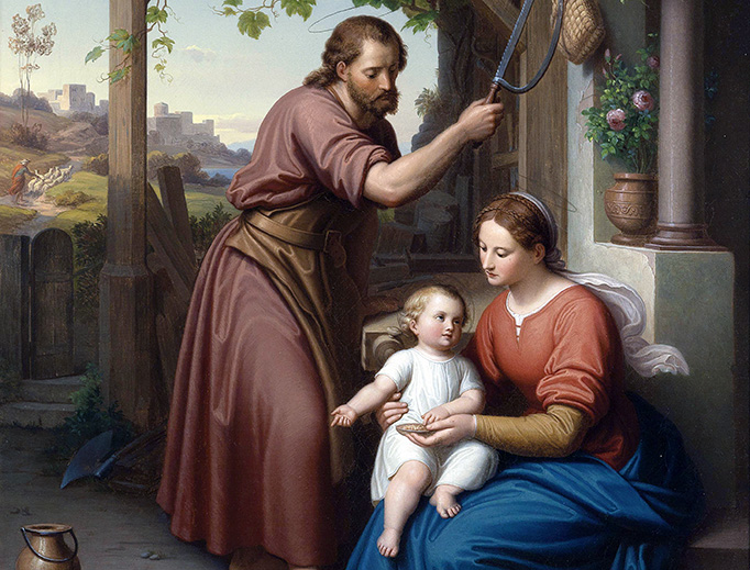Julius Frank (1826-1908), “The Holy Family” Julius Frank (1826-1908), “The Holy Family”
