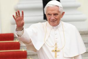 Pope Benedict XVI on September 22, 2012 in Germany. Pope Benedict XVI on September 22, 2012 in Germany.