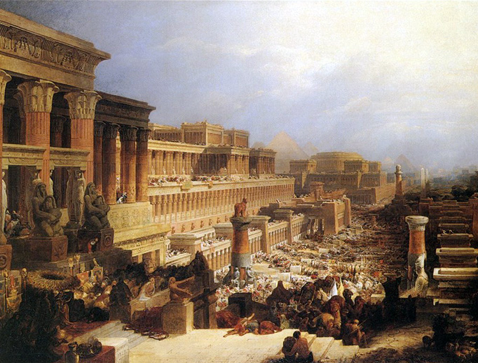 David Roberts, “The Israelites Leaving Egypt”, 1830 David Roberts, “The Israelites Leaving Egypt”, 1830