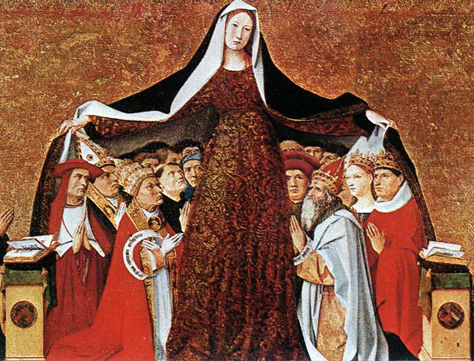 Enguerrand Quarton, “The Virgin of Mercy”, 1452 Enguerrand Quarton, “The Virgin of Mercy”, 1452