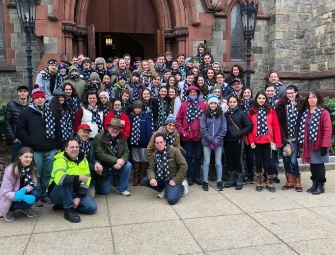 Above, the Adoro Te Homeschooling Group from Connecticut participates in the March for Life 2020. Above, the Adoro Te Homeschooling Group from Connecticut participates in the March for Life 2020.