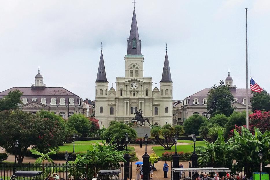 The St. Louis Cathedral of New Orleans The St. Louis Cathedral of New Orleans