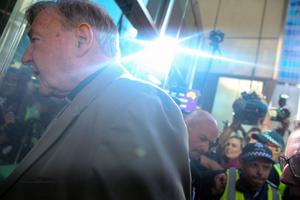 Cardinal George Pell makes his way to court in Melbourne, Australia, Feb. 27. Cardinal George Pell makes his way to court in Melbourne, Australia, Feb. 27.