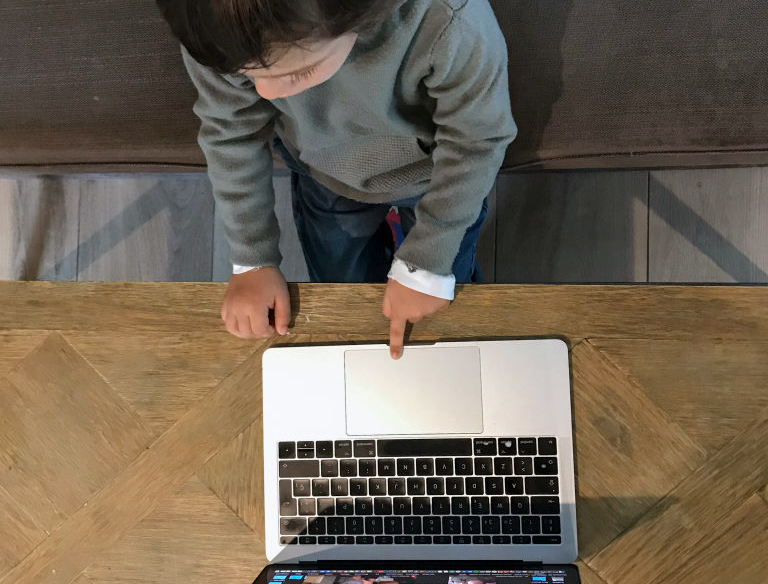Lucas, the photographer's son, attends his daily class online during the COVID-19 lockdown on May 14, 2020 in Majadahonda, Madrid, Spain. Lucas, the photographer's son, attends his daily class online during the COVID-19 lockdown on May 14, 2020 in Majadahonda, Madrid, Spain.