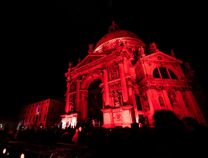 Venice is illuminated red on Nov. 20 in remembrance of Asia Bibi and other persecuted Christians. Venice is illuminated red on Nov. 20 in remembrance of Asia Bibi and other persecuted Christians.