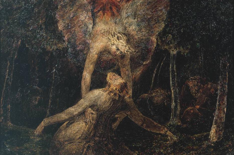 William Blake, Agony in the Garden (1799) William Blake, Agony in the Garden (1799)