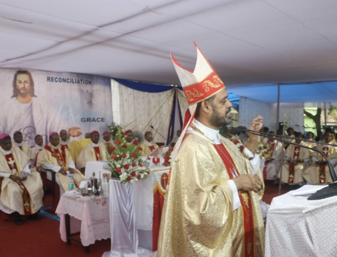 A solemn Mass was held last month in Bhubaneswar.
A solemn Mass was held last month in Bhubaneswar.