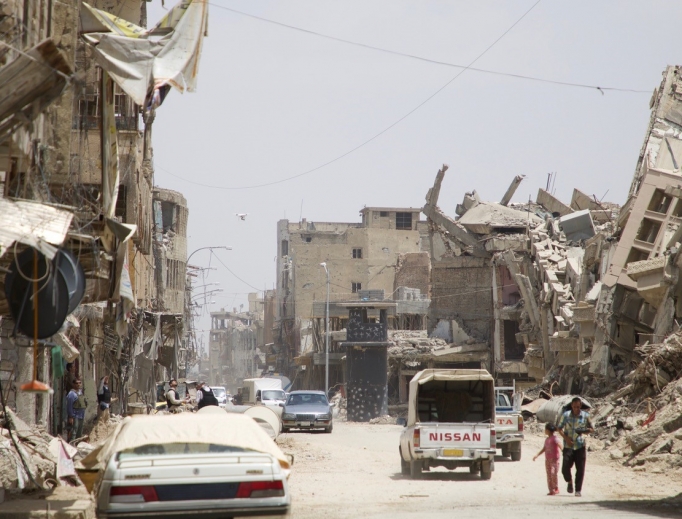 Scenes of destruction in Mosul, Iraq, are evident from this past weekend, as rebuilding continues. The main photo above and lower image of the street show the Old City of Mosul. The middle image is of the Great Mosque of Mosul, where ISIS' Abu Bakr al-Baghdadi declared himself 'caliph' of all Muslims in July 2014. Scenes of destruction in Mosul, Iraq, are evident from this past weekend, as rebuilding continues. The main photo above and lower image of the street show the Old City of Mosul. The middle image is of the Great Mosque of Mosul, where ISIS' Abu Bakr al-Baghdadi declared himself 'caliph' of all Muslims in July 2014.