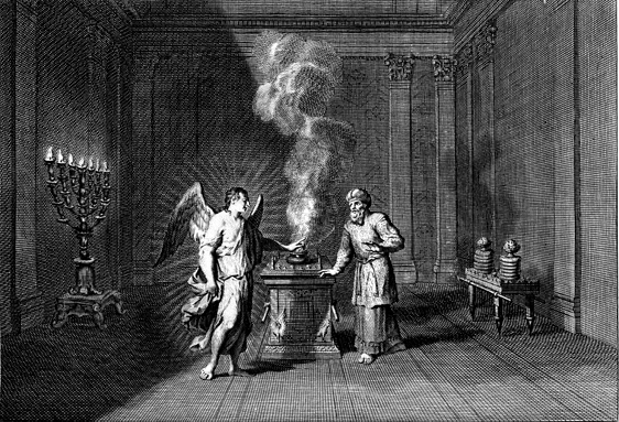 Luke tells us some very interesting things about a mysterious vision that Zechariah had in the temple. Here are 10 things to know and share . . . Luke tells us some very interesting things about a mysterious vision that Zechariah had in the temple. Here are 10 things to know and share . . .