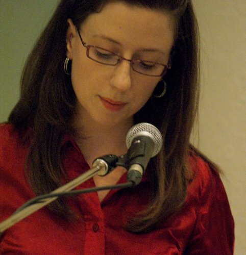 Stephanie Gray speaks at a pro-life event. Stephanie Gray speaks at a pro-life event.