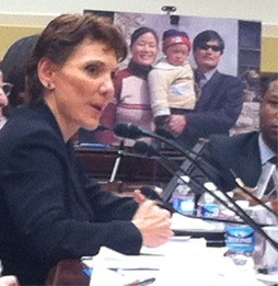 Reggie Littlejohn testifies at the emergency congressional hearing regarding Chen Guangcheng of May 3, 2012, before the Congressional Executive Commission on China. Reggie Littlejohn testifies at the emergency congressional hearing regarding Chen Guangcheng of May 3, 2012, before the Congressional Executive Commission on China.