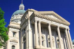 Indiana State House. Indiana State House.