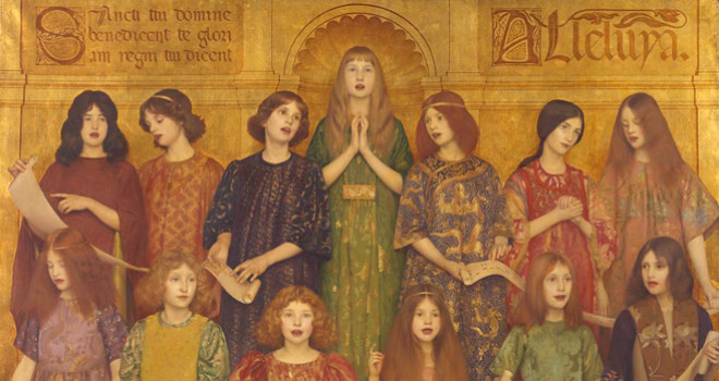 Thomas Cooper Gotch alleluia A.D. 1896 Thomas Cooper Gotch alleluia A.D. 1896
