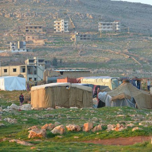 Syrian refugees in Qaa, a village in Lebanon’s Bekaa province. Syrian refugees in Qaa, a village in Lebanon’s Bekaa province.