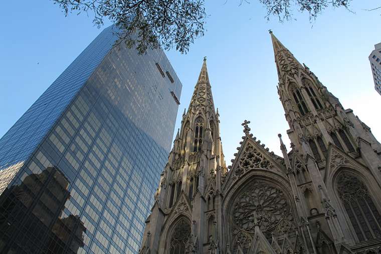 St.Patrick's Cathedral in New York City. St.Patrick's Cathedral in New York City.