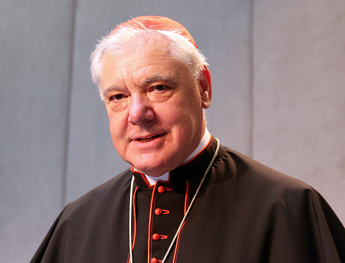 Cardinal Gerhard Ludwig Müller speaks at a presentation in the Vatican Press Office on June 14, 2016. (Daniel Ibáñez/Catholic News Agency) Cardinal Gerhard Ludwig Müller speaks at a presentation in the Vatican Press Office on June 14, 2016. (Daniel Ibáñez/Catholic News Agency)