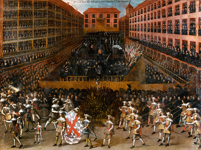 Escuela Madrileña, ‘Auto da Fe’, ca. 1656 Escuela Madrileña, ‘Auto da Fe’, ca. 1656